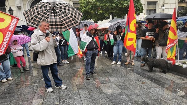 novara palestina manifestazione