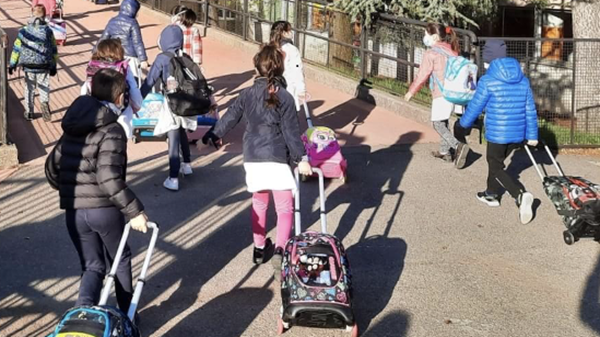 scuola bambini zaini
