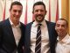 Da sinistra: Federico Grossi, Riccardo Colombo e Gavino Sanna