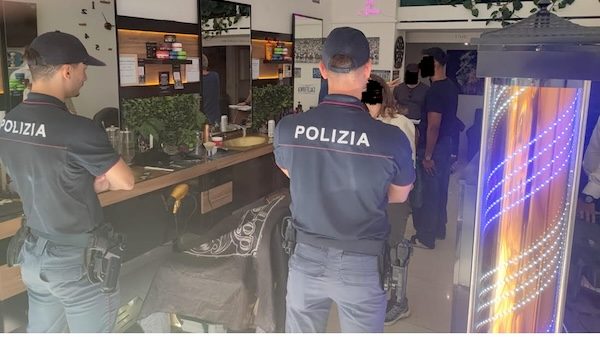 Barber shop varese polizia