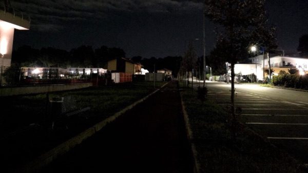 Cardano via alpi buio