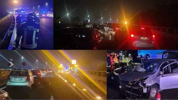 Gallarate incidente svincolo autostrada