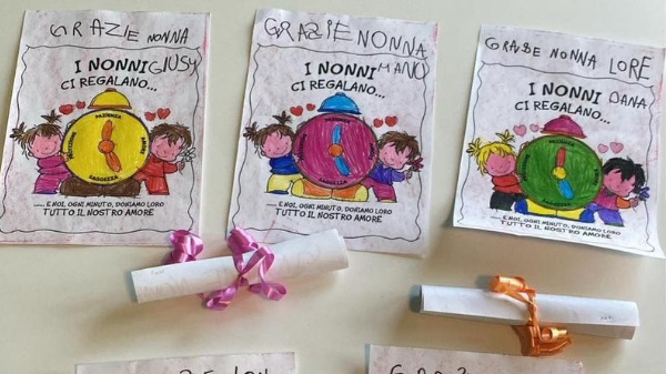 Oggiona materna festa nonni