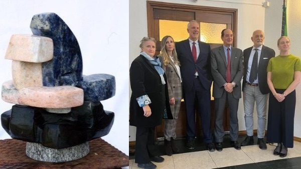 Sesto calende Sangregorio scultura