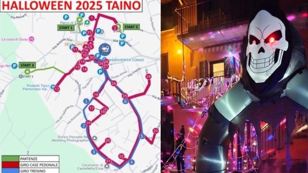 Taino Halloween eventi trenino