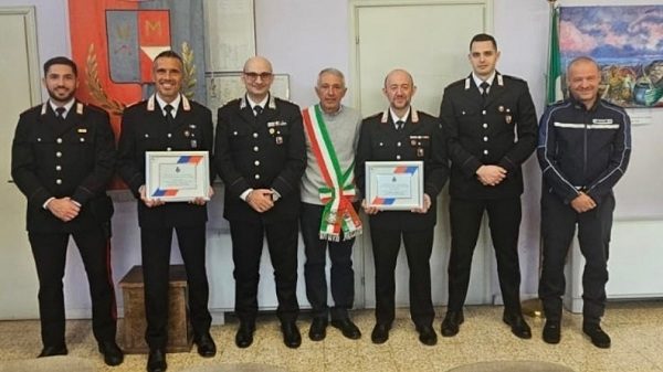 mercallo comune premia carabinieri
