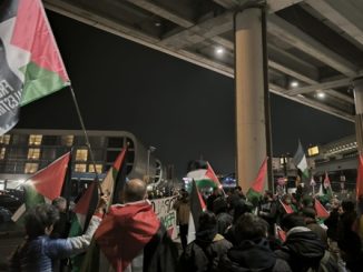 presidio pro palestina jet