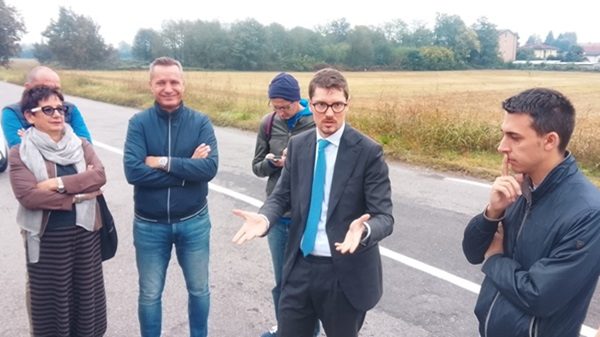 nerviano sempione ciclabile cantieri sopralluogo