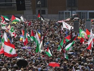 italia proteste gaza