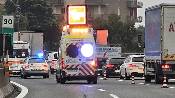 Legnano autostrada incidente morto