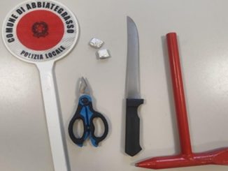 abbiategrasso armato denunciato polizialocale