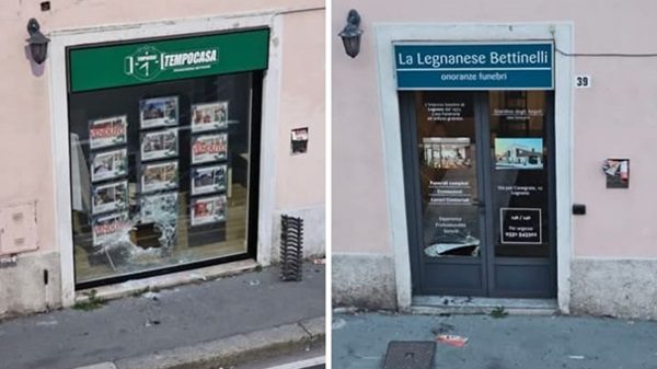 legnano spaccate furti negozi