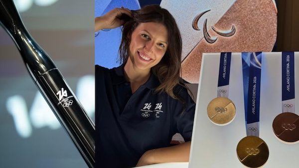 Olimpiadi Ludovica Tomasoni tedoforo