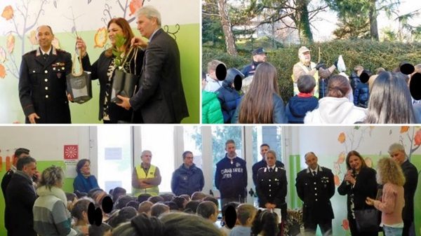 varese carabinieri forestali studenti alberi