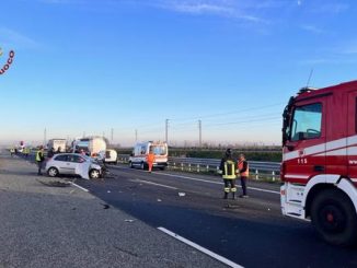 Novara incidente mortale A4