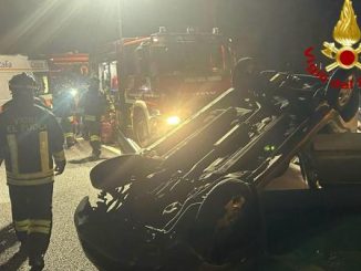 Novara incidente A4 Vicolungo