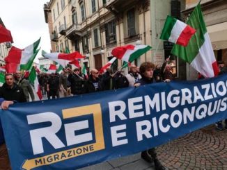 Novara remigrazione riconquista corteo