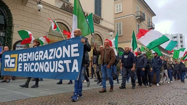Novara corteo remigrazione interrogazioni