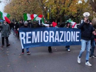 gallarate manifestazione comitato remigrazione