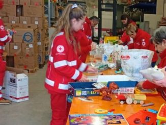 giocattoli raccolta natalizia croce rossa
