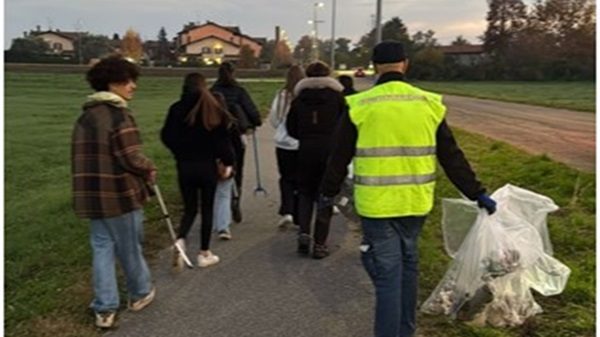 sanvittoreolona volontari pulizia rifiuti