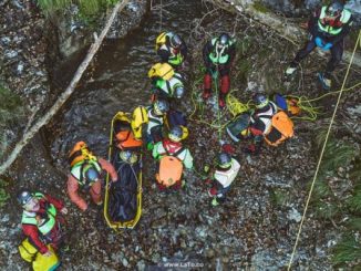 soccorso alpino esercitazione castelveccana