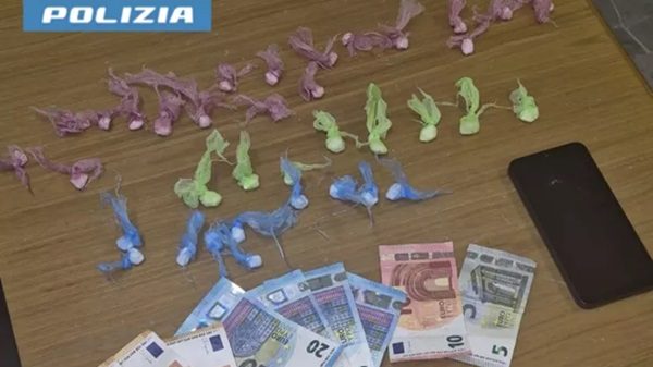 lainate spaccio arresto polizia