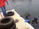 volontari pulizia lago schiranna