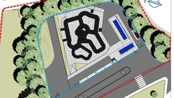 Novara skatepark progetto lavori