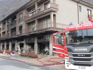 laveno incendio droni indagini