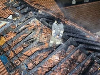 Albizzate incendio cascina tarabara