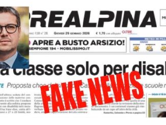 Gallarate cassani fake news