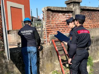 Romagnano cantiere pericoloso lavoratori