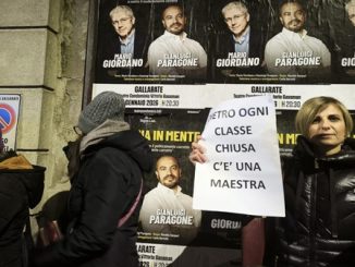 gallarate protesta genitori materne