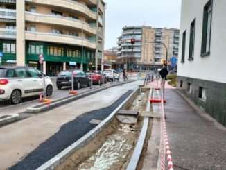 ciclabile belforte traffico