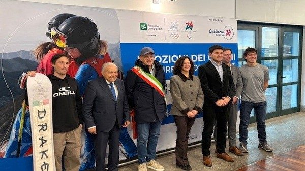 Mostra Olimpiadi fiamma olimpica