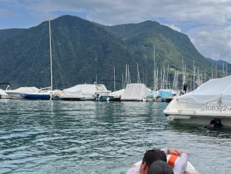 Lago ceresio infortunio sub