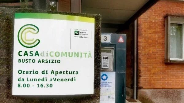 Busto pediatria casa comunità