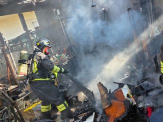 Cassano magnago incendio amianto
