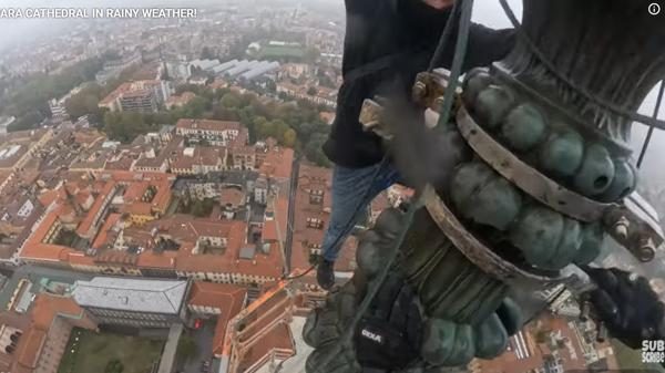 Novara climber cupola filmato