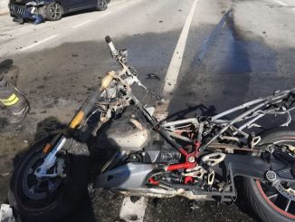 Ghiffa incidente motociclista ferito