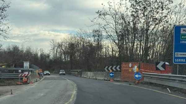 lonate oleggio finiti lavori ponte