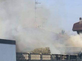 ferno incendio pannelli solari