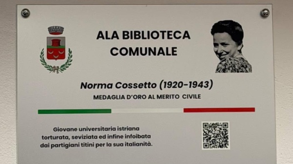 Lonate biblioteca Norma Cossetto