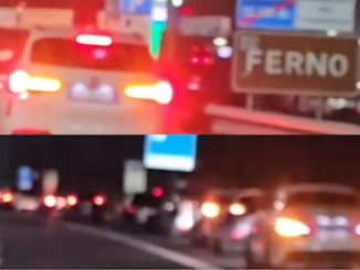 Malpensa superstrada sosta selvaggia