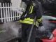 Samarate incendio auto