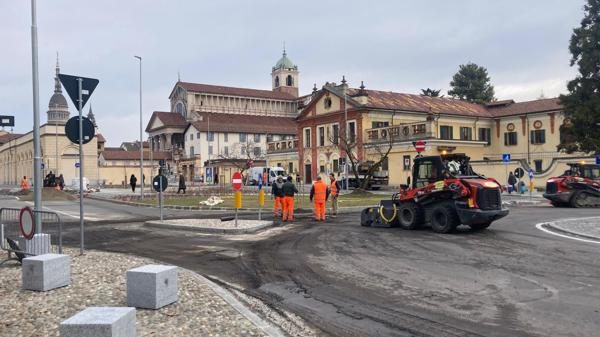 Novara lavori stradali traffico
