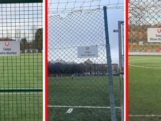 Varese intitolazione campi allenamento