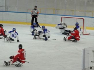 paralimpiadi hockey italia canada