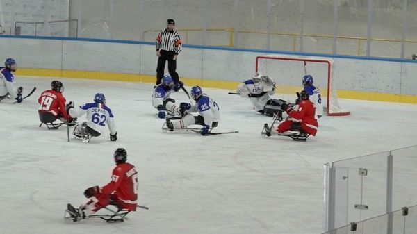 paralimpiadi hockey italia canada